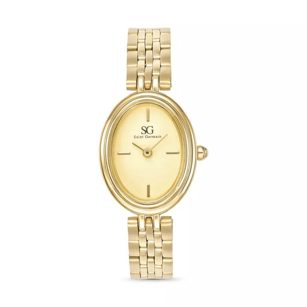 Relógio Oval Versailles Gold